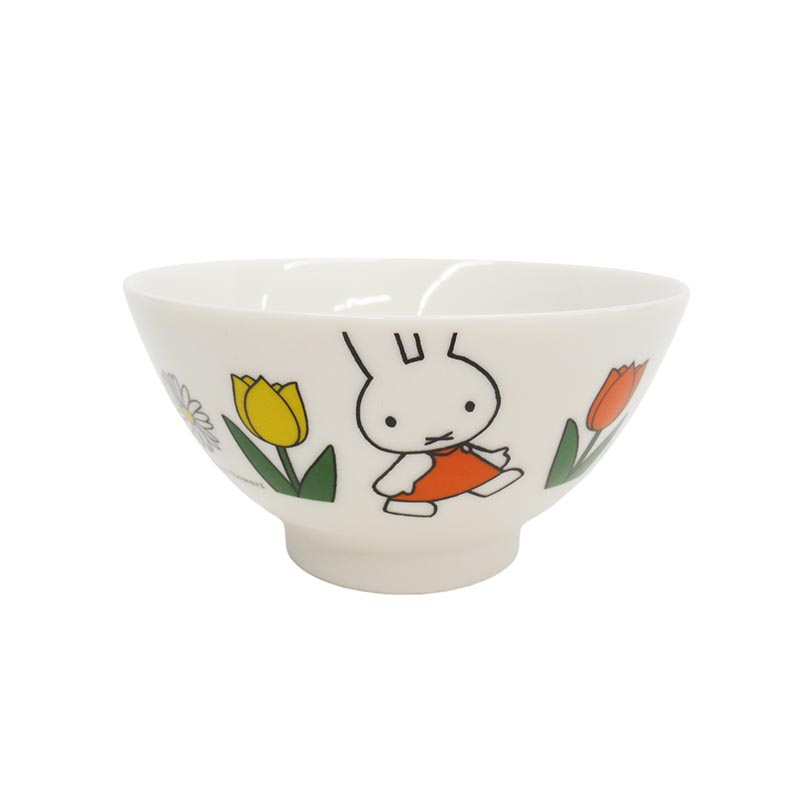 miffy 茶碗/レトロフラワー